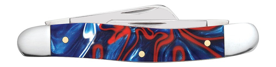 Case Patriotic Kirinite Medium Stockman Folding Knife