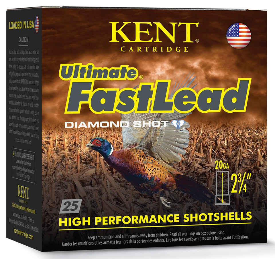 Kent Cartridge K20UFLHV286 ULT FL 20 Gauge Shotshell Lead Loads