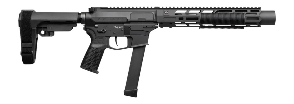 CMMG BANSHEE 9mm Semi-Auto Pistol with 6.5-inch Barrel and Black Polymer Stock