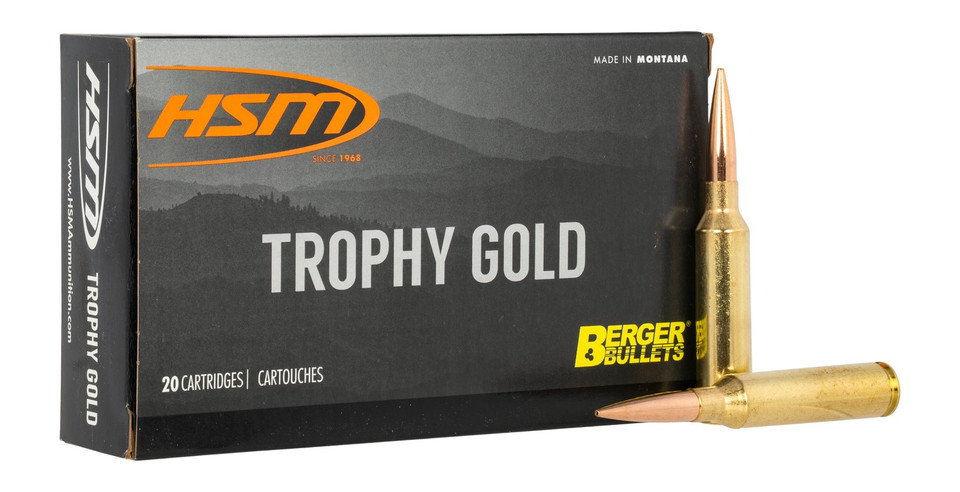 HSM 7PRC Elite Hunter Centerfire Rifle Rounds 195 Grain