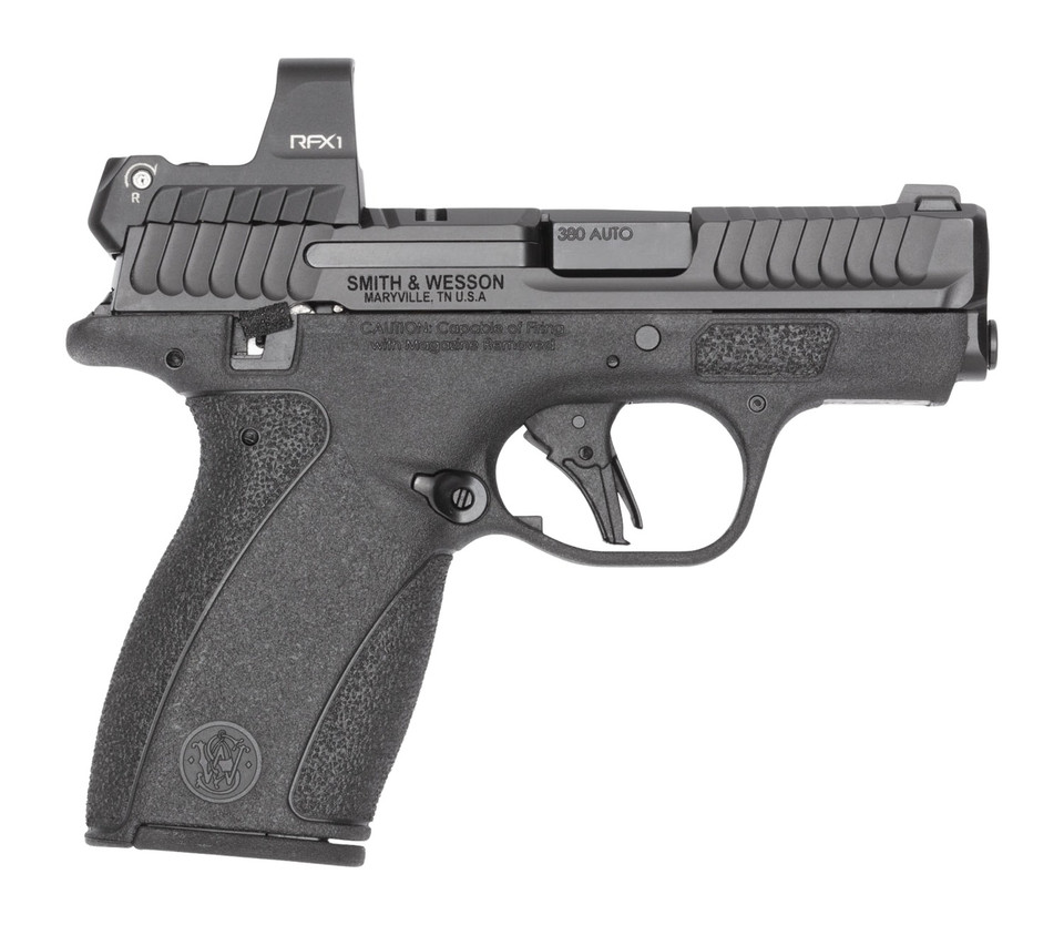 Smith & Wesson Bodyguard 2.0 380 ACP Striker Fire Pistol with Viridian RFX1 Green Dot Reflex Sight and 2.75-Inch Barrel