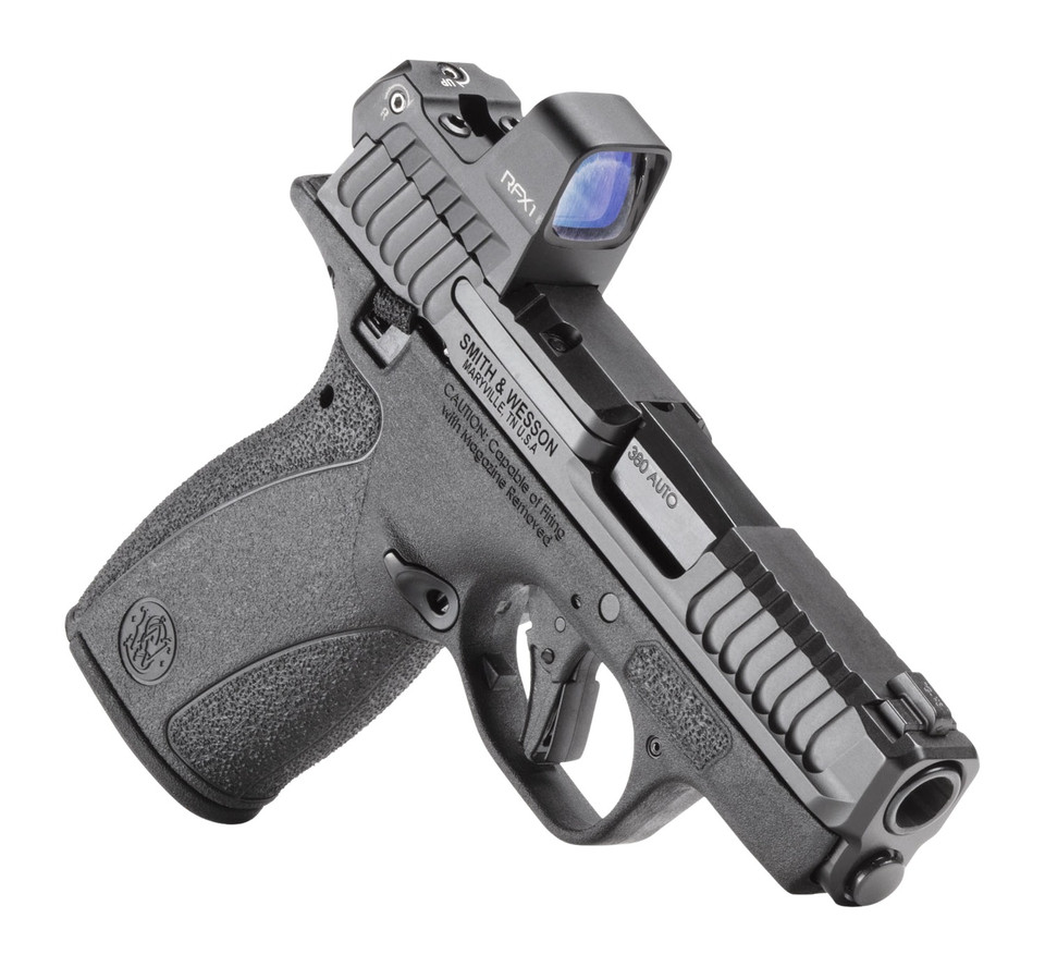 Smith & Wesson Bodyguard 2.0 380 ACP Striker Fire Pistol with Viridian RFX1 Green Dot Reflex Sight and 2.75-Inch Barrel