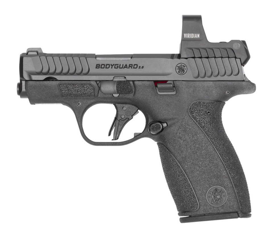 Smith & Wesson Bodyguard 2.0 .380 ACP Pistol with Viridian RFX1 Reflex Sight
