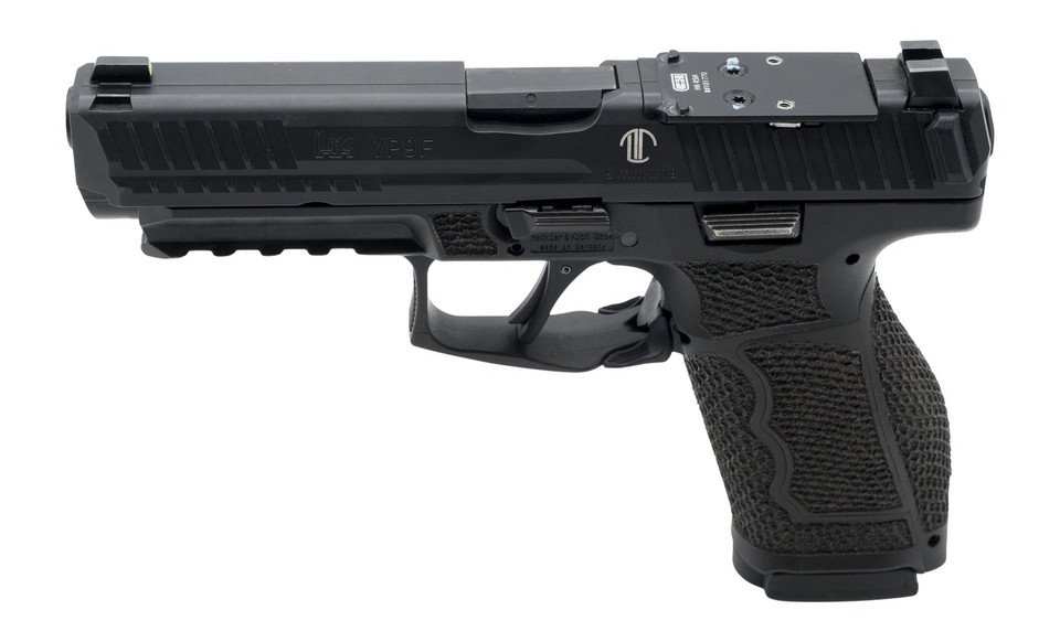 LANGDON Tactical VP9A1F-HPR-DMWC 9mm Luger Striker Fire Pistol with Optic Ready Slide and 17+1 Capacity