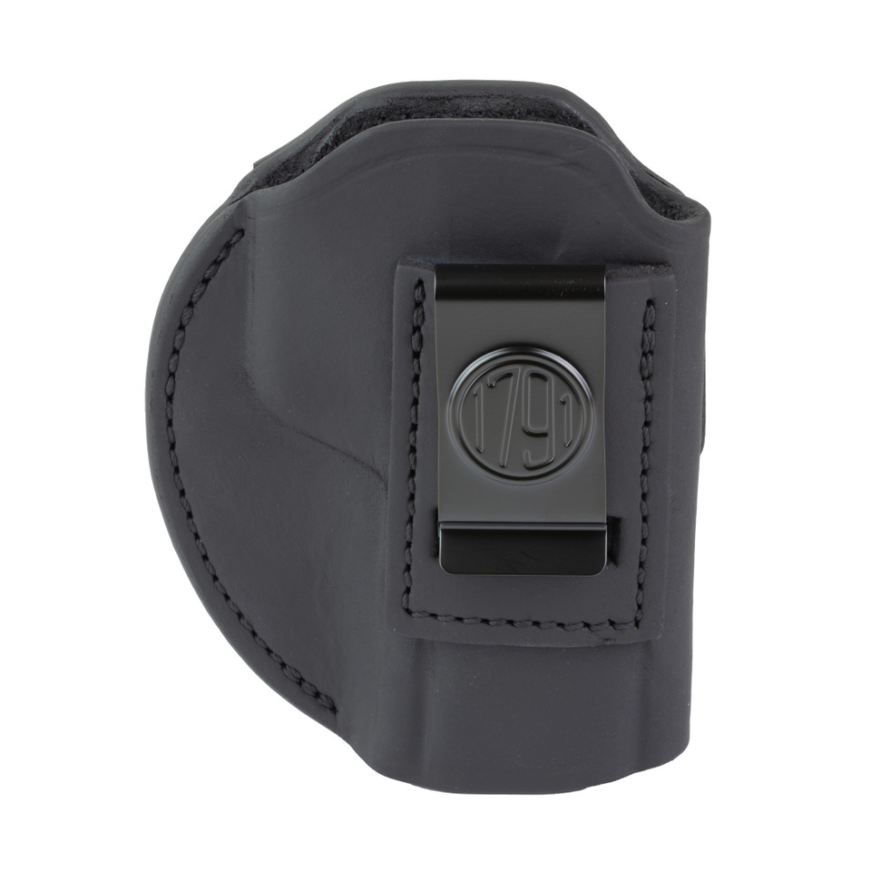 1791 Gunleather 4 Way Inside Waistband and Outside Waistband Holster – Stealth Black, Right Hand, Model 4 Way Holster