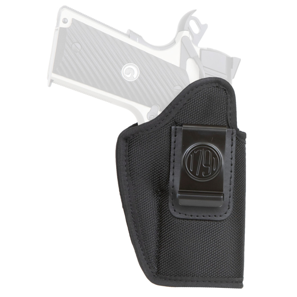 <h3>1791 Gunleather Premium Nylon Inside Waistband Holster for Right Hand in Black</h3>