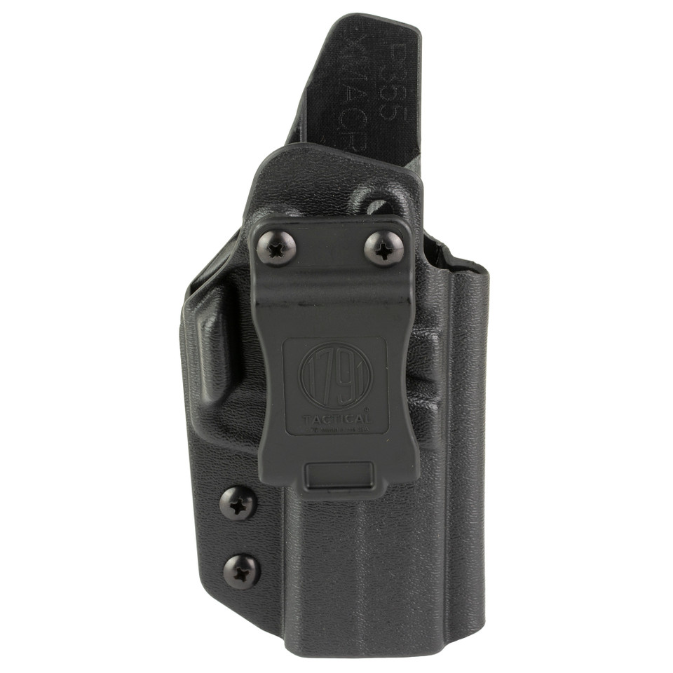 1791 Gunleather Kydex IWB Holster for SIG P365 XMacro Right Hand Black