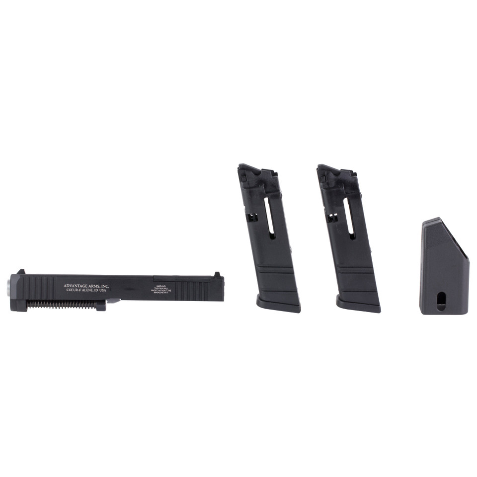 Advantage Arms 22 Conversion Kit for Glock 17/22 Gen 4 22 LR 10-Round Magazines Black