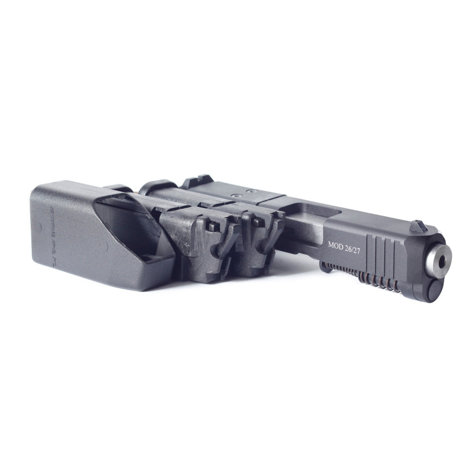 Advantage Arms Conversion Kit for 9mm/.40 S&W to 22LR, 4-Inch Barrel, 10 Rounds, Black