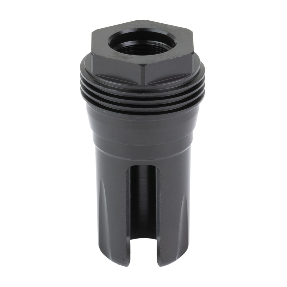 Advanced Armament Corp Blackout Flash Hider for 223 Remington, 1/2x28 Thread, Black