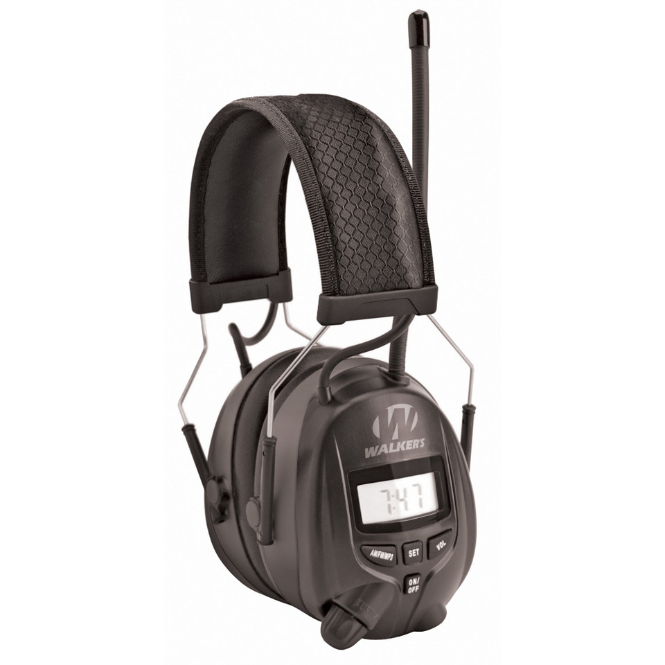 Walker's GWP-RDOM AM/FM Ear Muff Black
