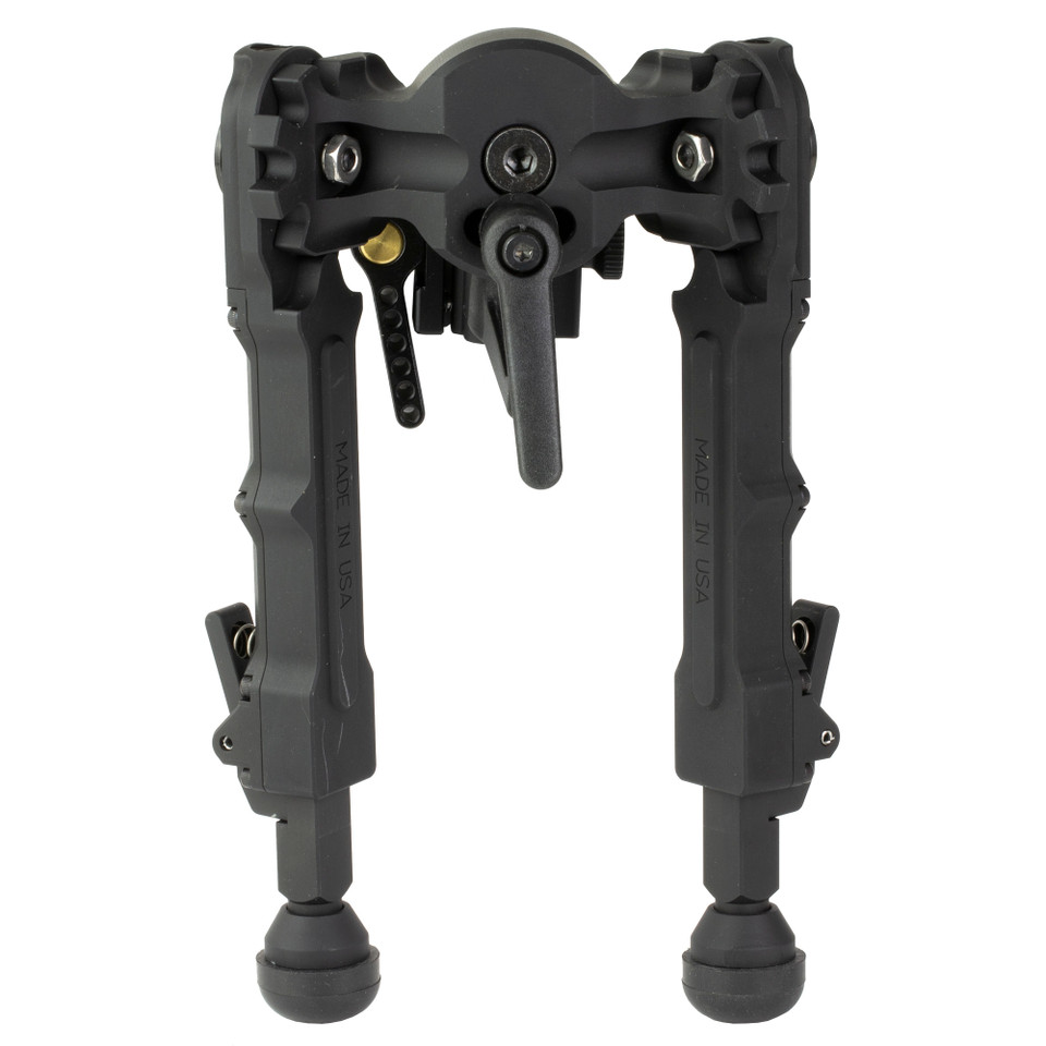 Accu-Tac PC-4 Bipod Black with Adjustable Legs and Pan/Cant Functionality