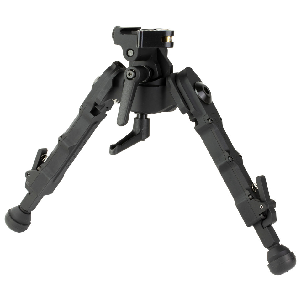 Accu-Tac PC-4 Bipod Black with Adjustable Legs and Pan/Cant Functionality