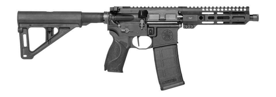 Smith & Wesson M&P15 AXE 300 Blackout Pistol with 8-Inch Barrel / 30-Round Magazine