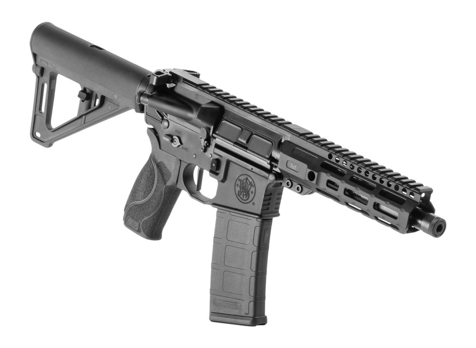 Smith & Wesson M&P15 AXE 300 Blackout Pistol with 8-Inch Barrel / 30-Round Magazine