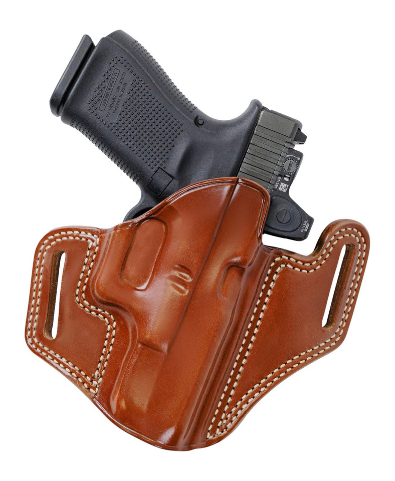 Galco CM2-286R Glock 26 G3-G5 Holster with Red Dot Cutout Tan
