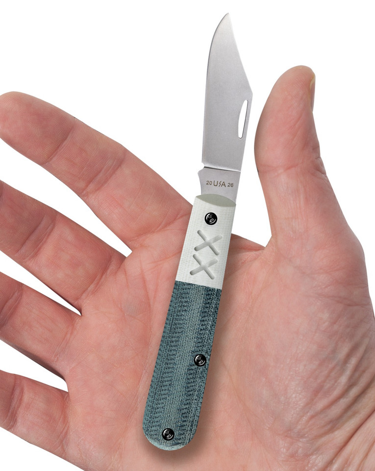 Case July Cut of the Month Blue Denium Barlow Knife