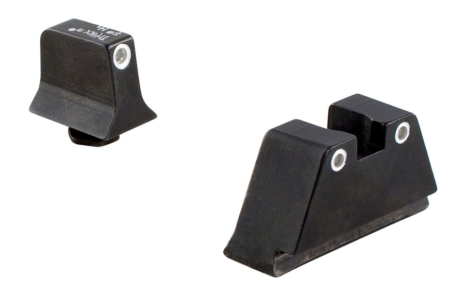 Trijicon Suppressor and Optic Height Sight Set White