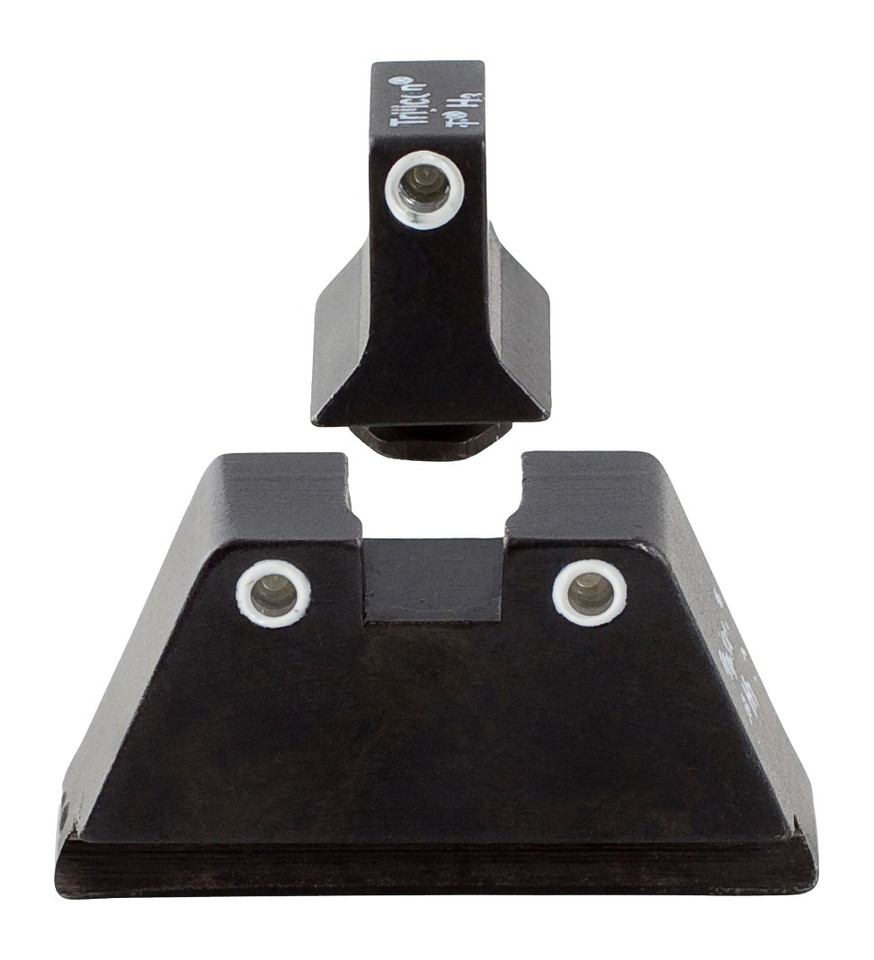 Trijicon Suppressor and Optic Height Sight Set White