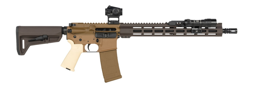 Shark Coast Tactical Kraken AR Bundle with 16-inch 5.56 NATO Rifle and Accessories