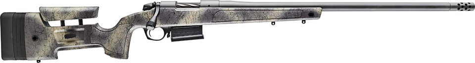 Bergara Rifles Wilderness Series Bolt Action Rifle 25 Creedmoor 24-Inch Threaded Barrel Camouflage Stock