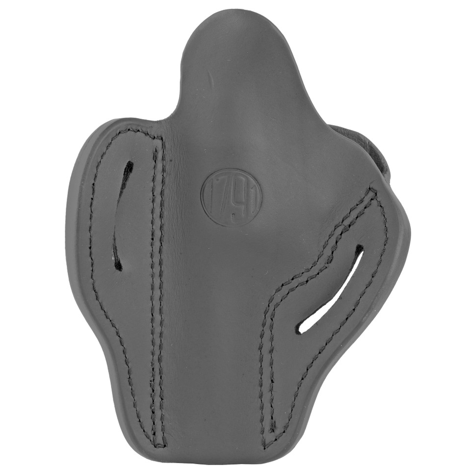 1791 Gunleather Outside Waistband Holster for K Frame Revolvers Hand: Right Hand Black
