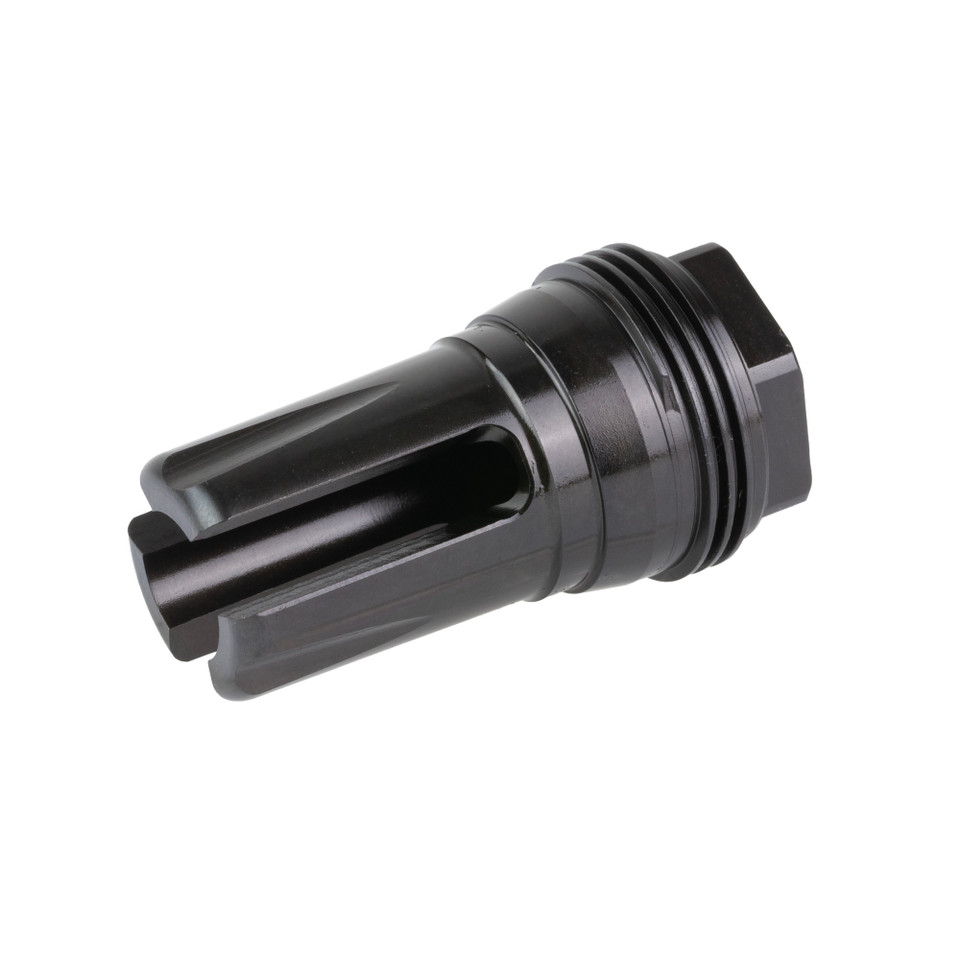 Advanced Armament BLACKOUT 7.62 Flash Hider 5/8x24 / 1x16 LH Taper Mount