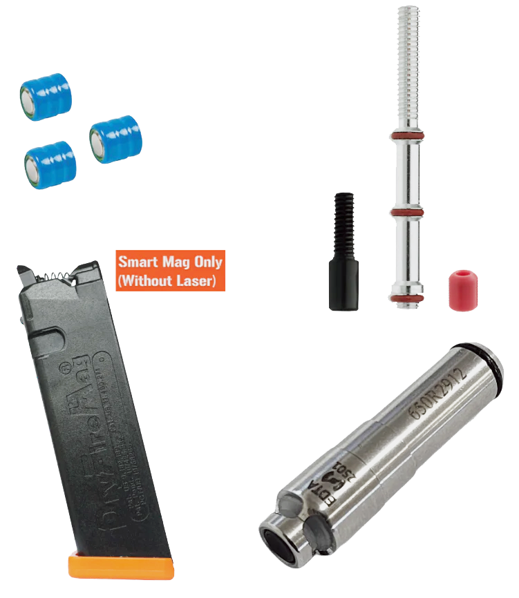 DryFireMag Smart Red Laser Training System for Walther PDP 9mm Pistols