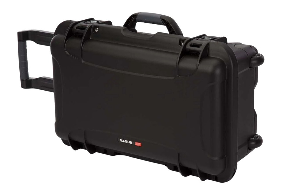 NANUK 935 Wheeled Waterproof Protective Case Black