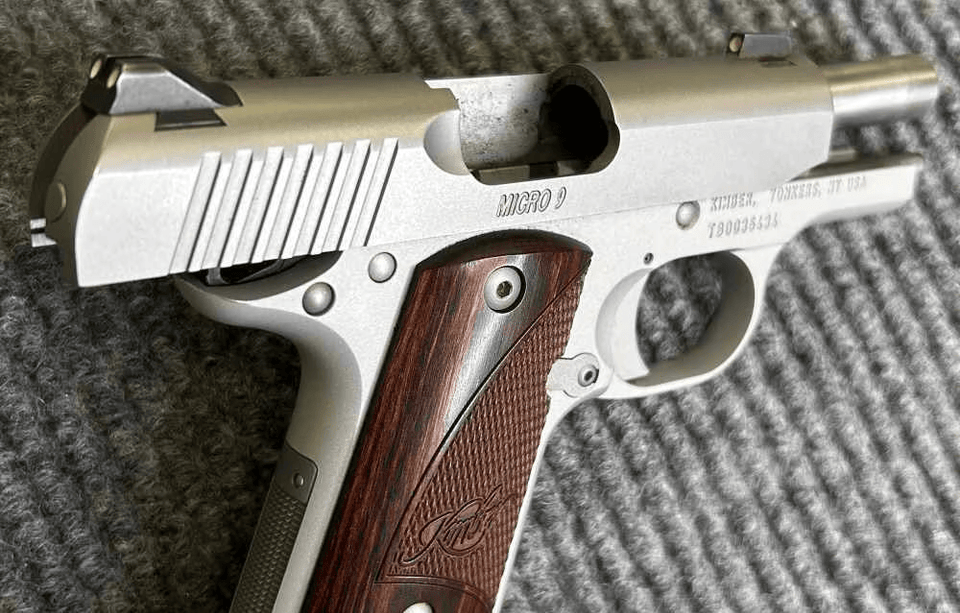 Kimber Micro 9 Semi Auto 1911 Handgun w/ 3" Barrel - 9mm
