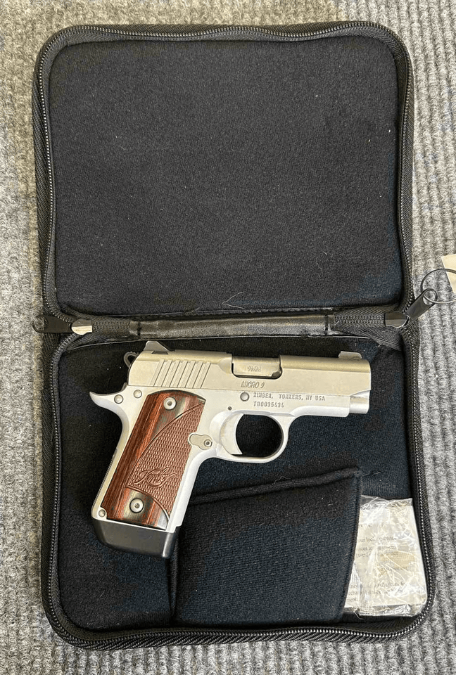 Kimber Micro 9 Semi Auto 1911 Handgun w/ 3" Barrel - 9mm