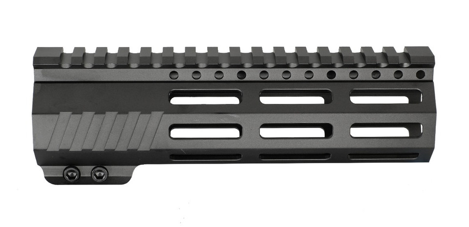 JE Machine Tech AR-15 Upper Receiver 7 Inch Muzzle Device Threaded Black Finish