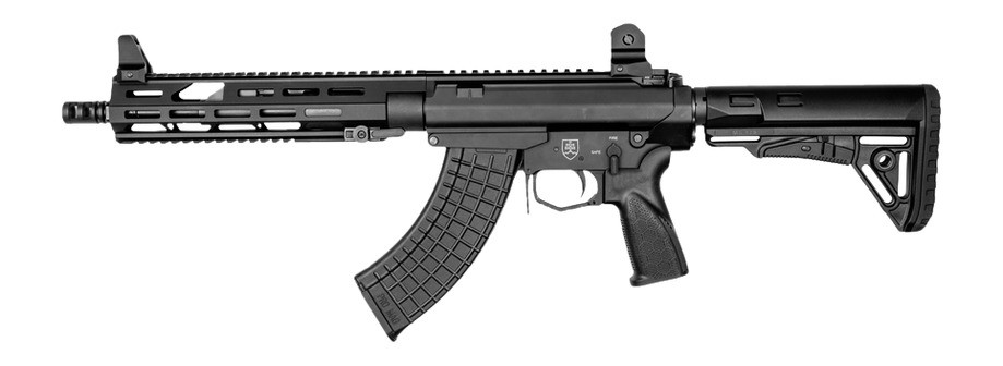 Grand Power ARAQ-S 7.62x39mm 11" 20+1 Black with M-LOK Handguard & Collapsible Stock