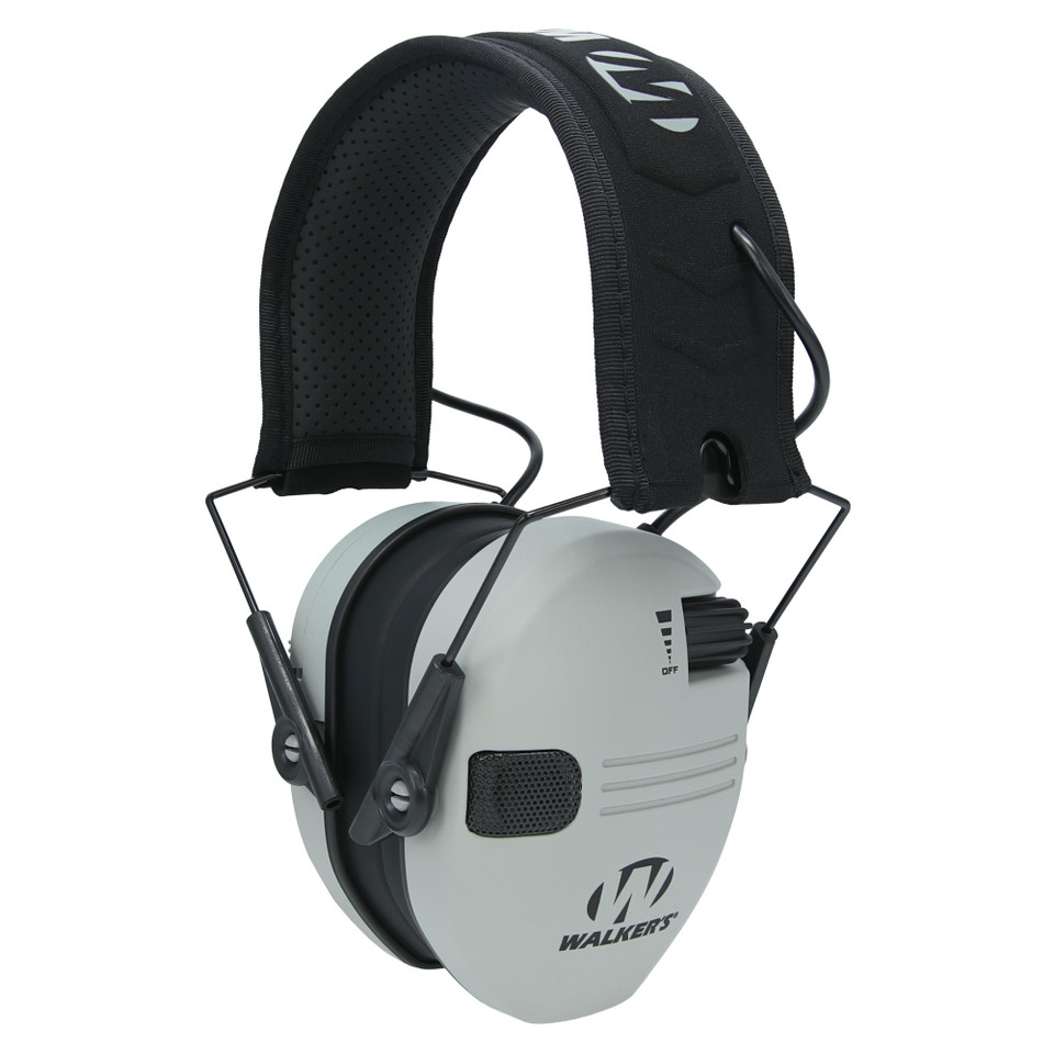 Walker's Razor Compact Electronic Ear Muffs / Gray