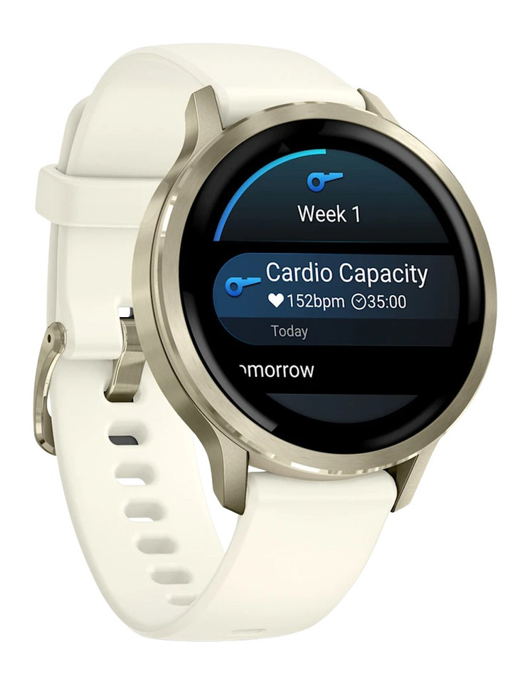 Garmin Venu 4 - 41mm Beige / Gold / Bone Band