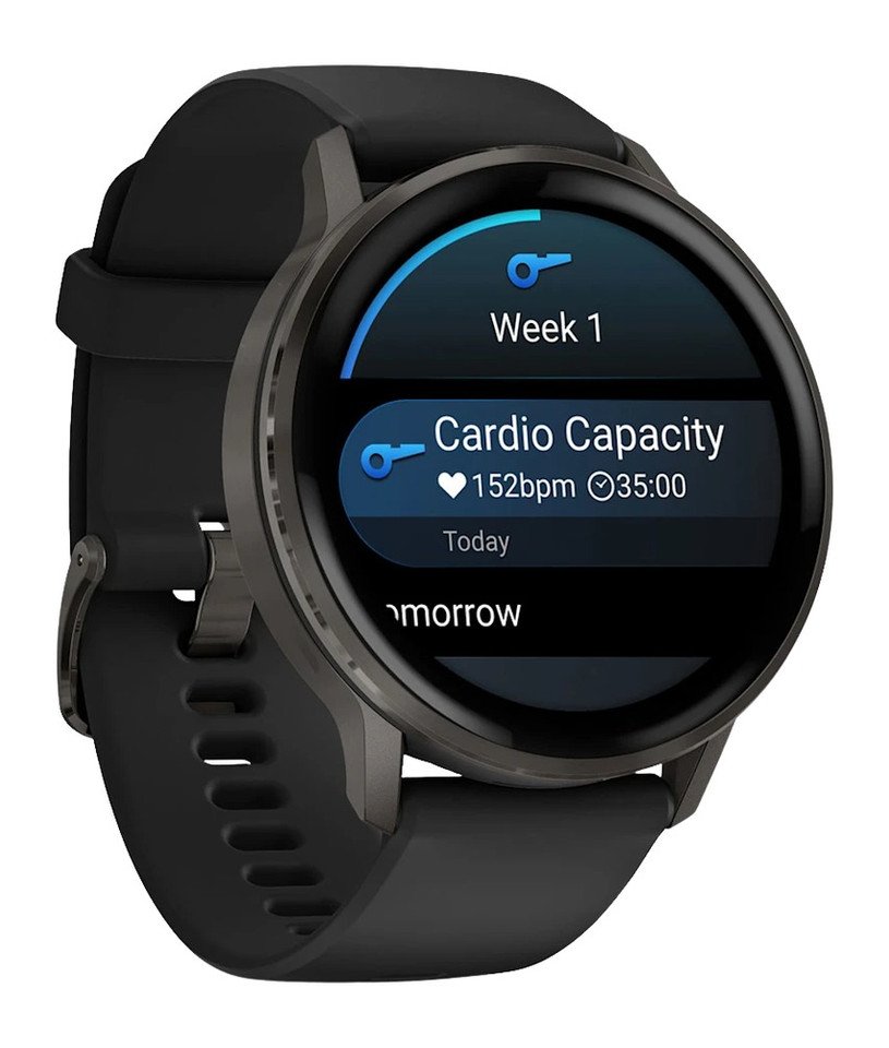 Garmin Venu 4 45mm Black and Slate Smartwatch