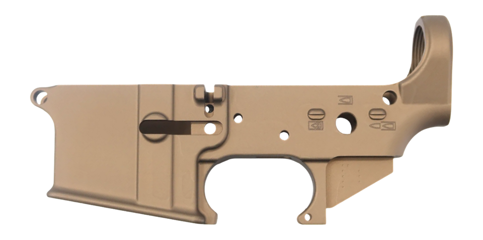 KAK Industry KF-15 Forged AR-15 Lower Receiver / FDE