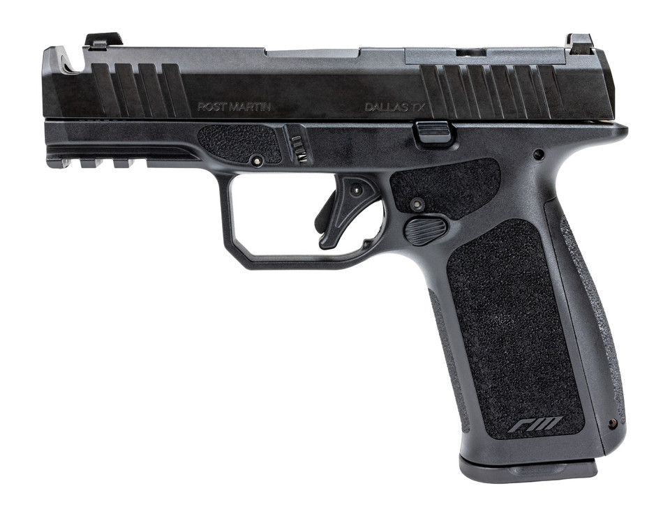 ROST MARTIN 9mm Striker Fire Handgun with Optic Ready Slide and Interchangeable Backstraps