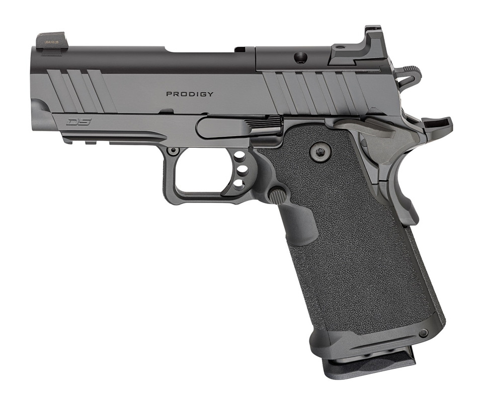 Springfield Armory 1911 DS Prodigy 3.5" AOS 9mm Optic Ready 18+1 Black