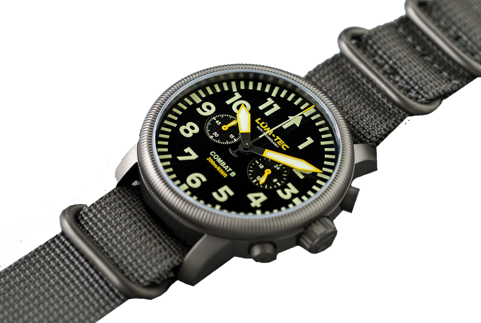 LÜM-TEC Combat B64 Chronograph Watch – Limited Edition