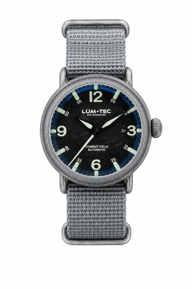 LÜM-TEC Combat Field X4 Titanium Automatic Watch – Limited Edition