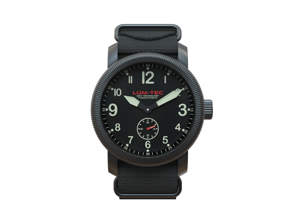 LÜM-TEC Super Combat B5 Titanium Swiss Automatic Watch – Limited Edition Pre-Order