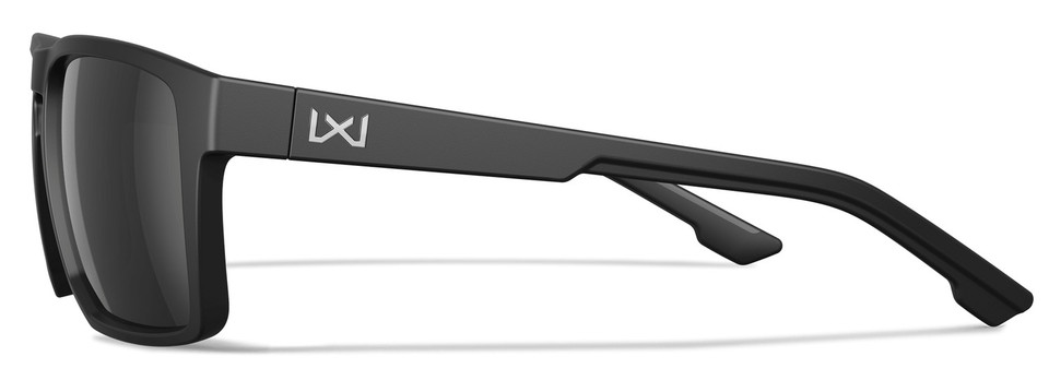 Wiley X Founder Captivate Black Mirror Steel Frame Safety Glasses