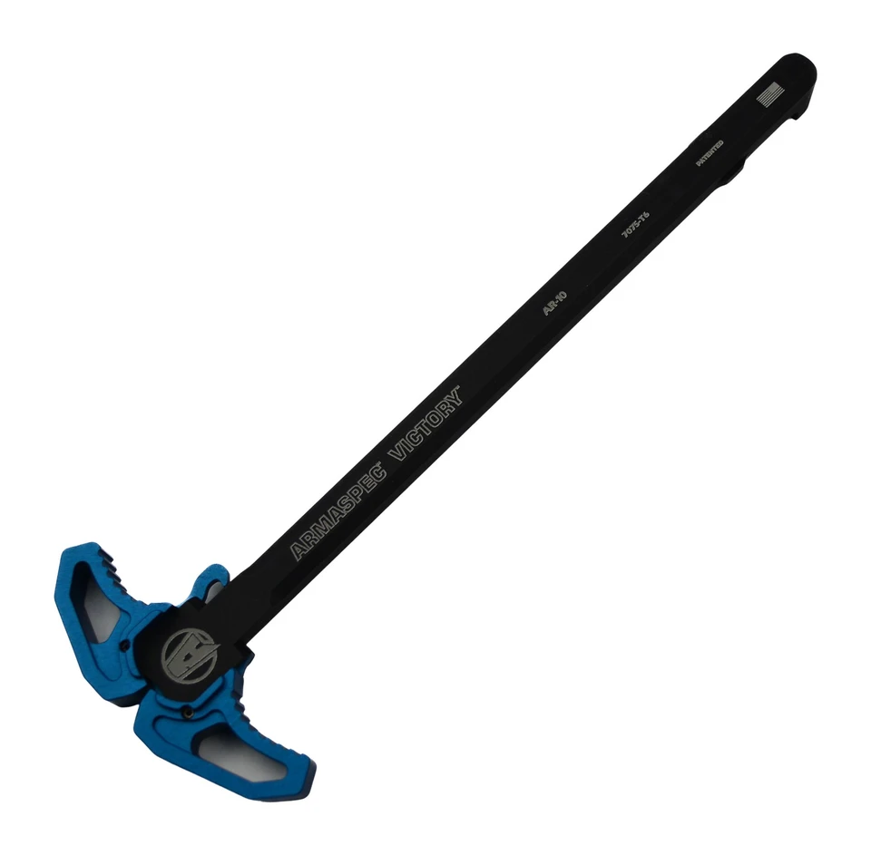 Armaspec Victory Charging Handle AR-10 ARM162-BLU