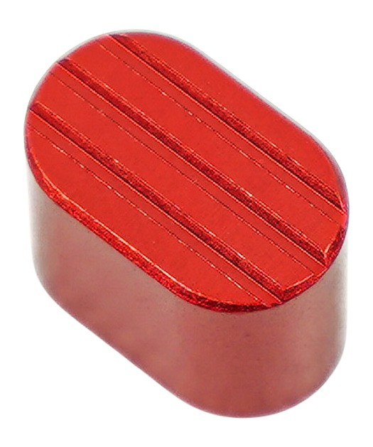 Armaspec Enhanced Combat AR Magazine Release Button Red ARM105-RED