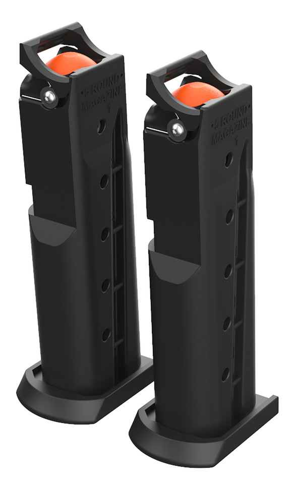 Byrna HD Spare Magazine Clips 5-Round Polymer 2-Pack