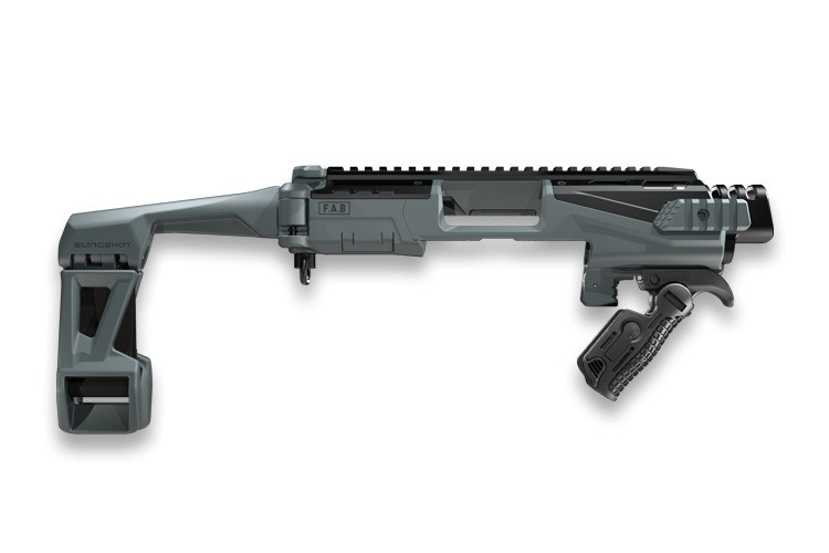FAB Defense Conversion Kit with Brace for Glock 17/19, Gray