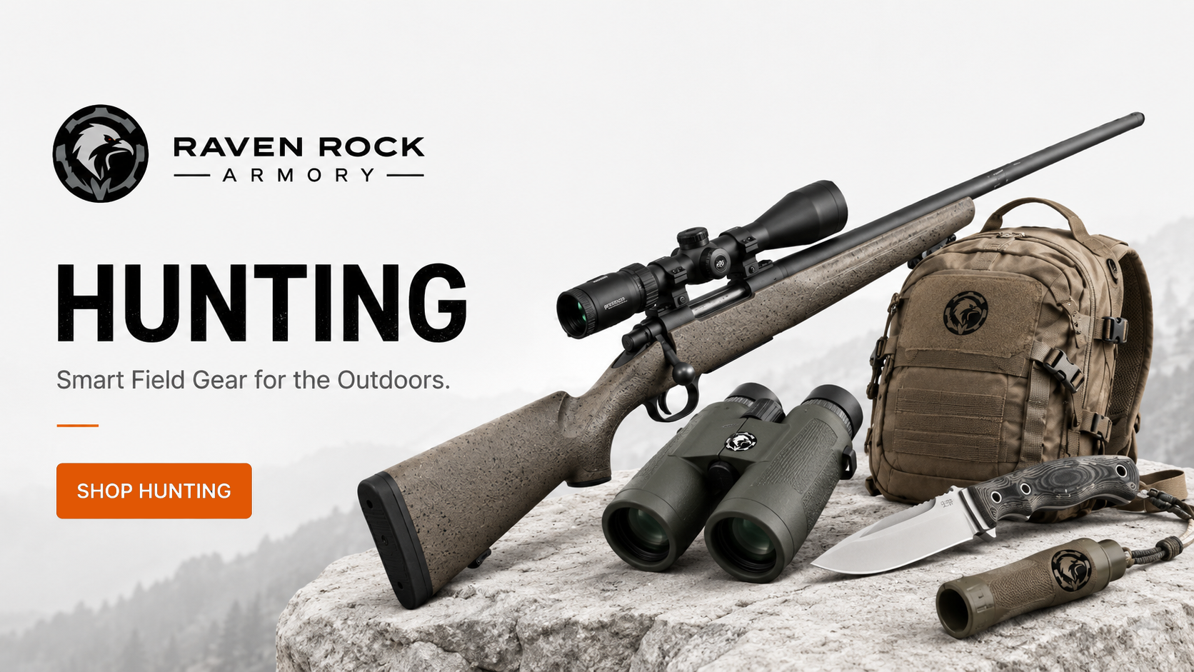 Hunting gear calls packs optics blinds and field accessories