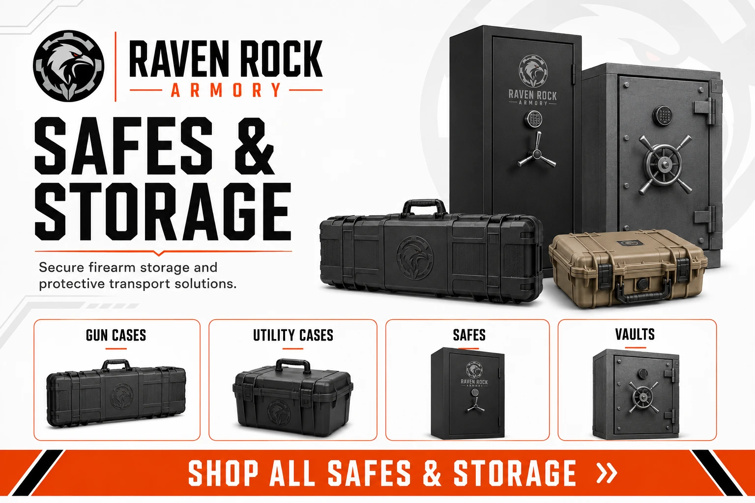 Raven Rock Armory Safes and Storage - Gun Cases, Utility Cases, Safes, and Vaults
