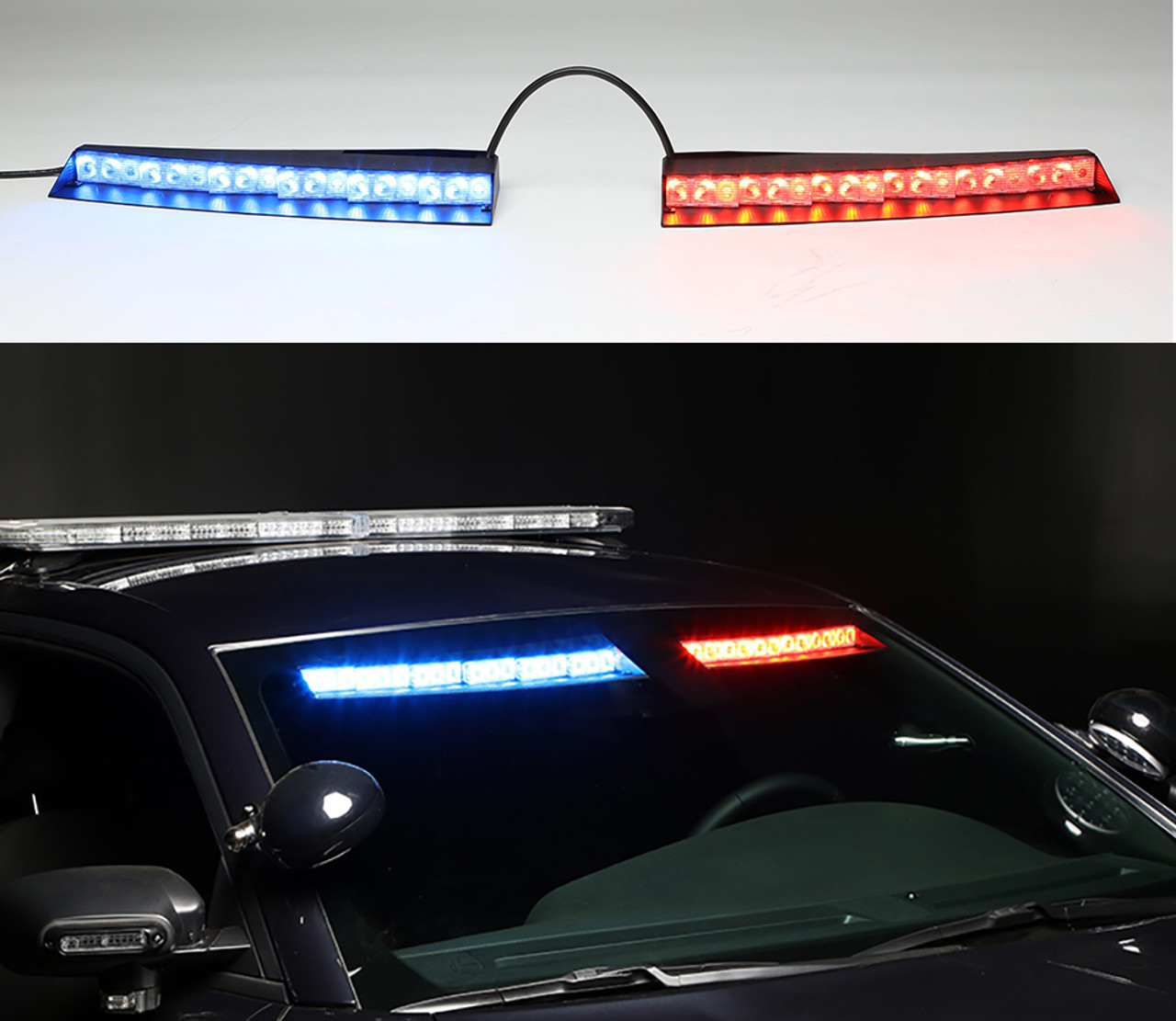 Whelen Inner Edge Fst Chevy Suburban 2015 2019 Upper Front Facing Interior Light Bar Low Current Switching Or Wecan Solo Or Duo Leds Per Light
